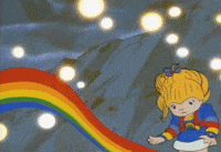 rainbow brite animation GIF