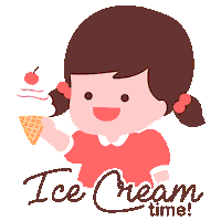 Icecream Sticker