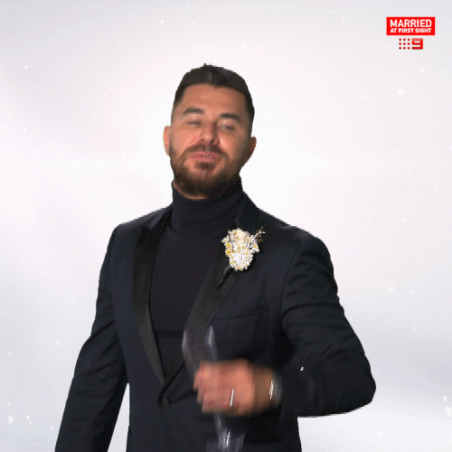 Channel 9 Reaction GIF by Married At First Sight Australia