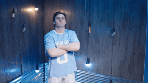 Look Up University Of North Carolina GIF by UNC Tar Heels