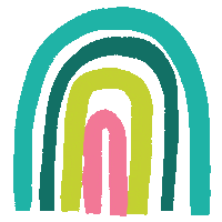 libertyworks rainbow pride abstract colorful Sticker