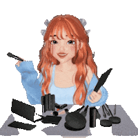 Menina Sticker