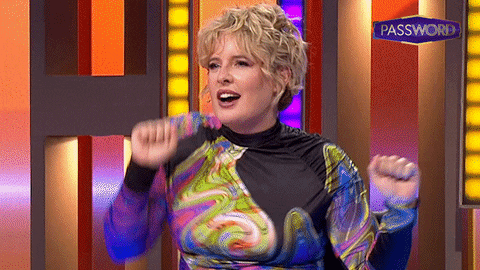 Happy Tania Llasera GIF by Password