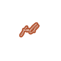 Fall Handwriting Sticker by Cindy Albanese Creative