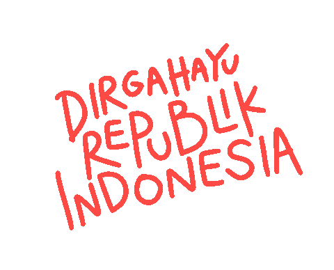 17 Agustus Indonesia Sticker