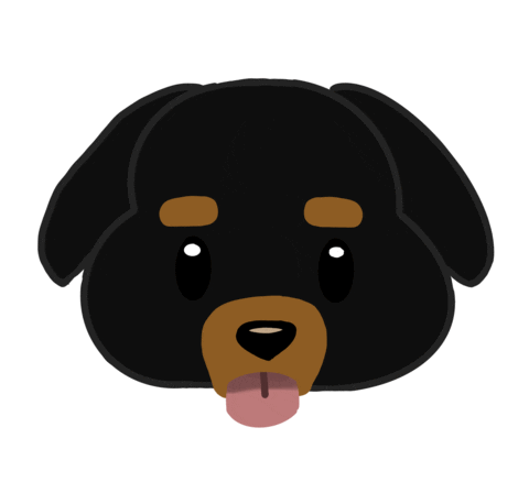 olavtheking giphyupload dog emoji hund Sticker