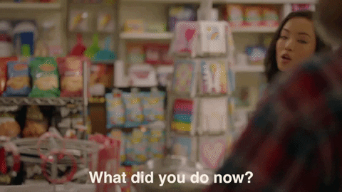 in trouble cbc GIF by Kim's Convenience