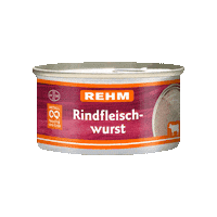 Dosenwurst Sticker by Rehm Fleischwaren GmbH