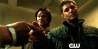 misha collins angel GIF
