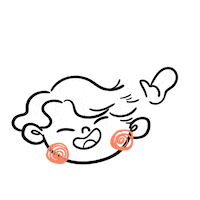 Happy Animation Sticker by Koleksi Kreasita
