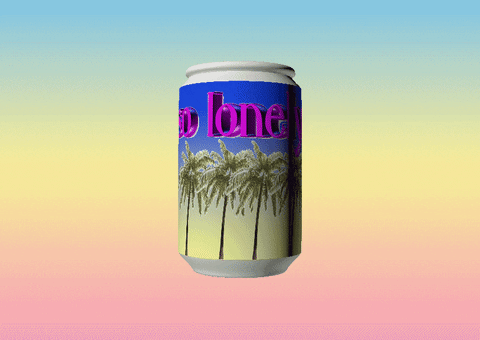 lonely soda GIF by Lois Hopwood
