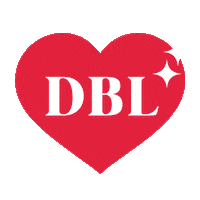Heart Pink Sticker by Anna Dower
