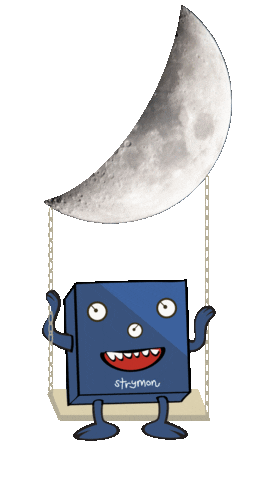 Moon Swing Sticker by Strymon