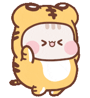 Happy Tiger Sticker by SweetHouse