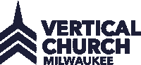 verticalmilwaukee milwaukee vertical church vcm vertical milwaukee Sticker