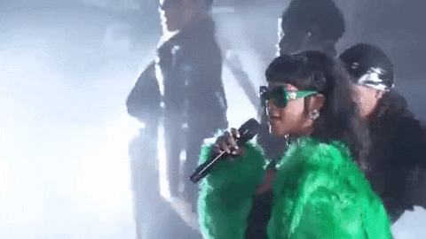 performance GIF by Rihanna