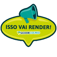 cocred sicoob cooperativa investimento financas Sticker