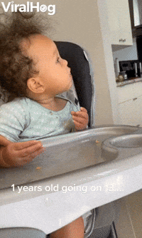 Toddler Shows Mom Sass at Mealtime