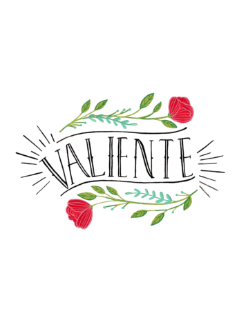 mujer mexicana empoderada valiente doux Sticker