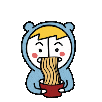 Hungry Dinner Sticker