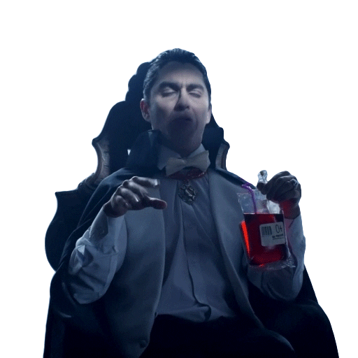 Blood Vampire Sticker by enchufetv