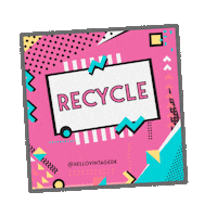shopping reduce Sticker by HELLO VINTAGE