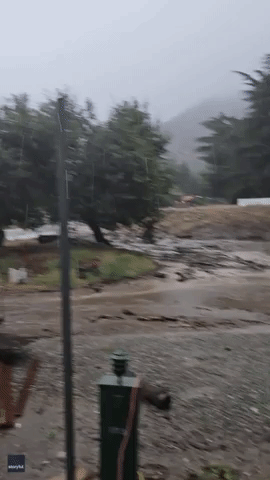 Evacuation Orders Lifted After Torrential Mudflow Shuts Down San Bernardino County Town
