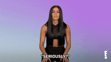 Serious Total Divas GIF by E!