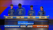 acton-boxborough massachusetts GIF by WGBH's High School Quiz Show