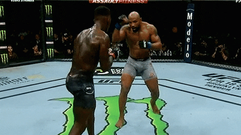 MMAcoach79 giphyupload israel adesanya yoel romero ufc 248 GIF