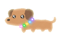 Happy Dog Sticker