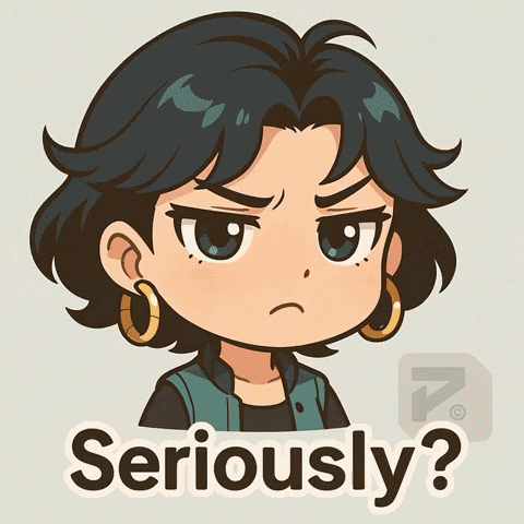 Serious For Real GIF by Persona