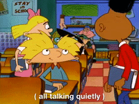 hey arnold nicksplat GIF