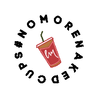 Coffee Drink Sticker by Love Mich Inc.