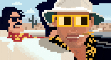 Fear And Loathing Glasses GIF by nounish ⌐◨-◨