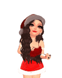 Cute Girl Natal Sticker by Bel Diniz