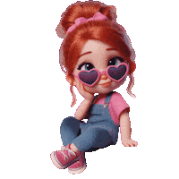 Girl Sticker