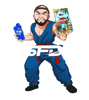Protein Wojownik Sticker by SFD