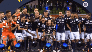 Melbourne Victory Soccer GIF by Football Australia