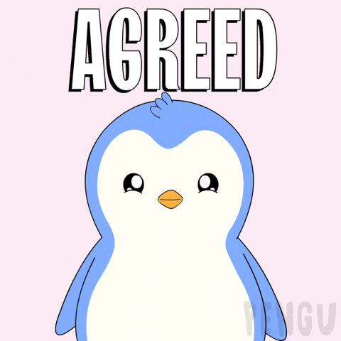 Penguin Yes GIF by Pudgy Penguins