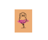 Dance Spinning Sticker