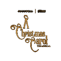A Christmas Carol Rockwell Sticker by 9workstheatrical