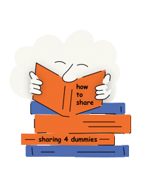 Share More Sticker by Dropbox