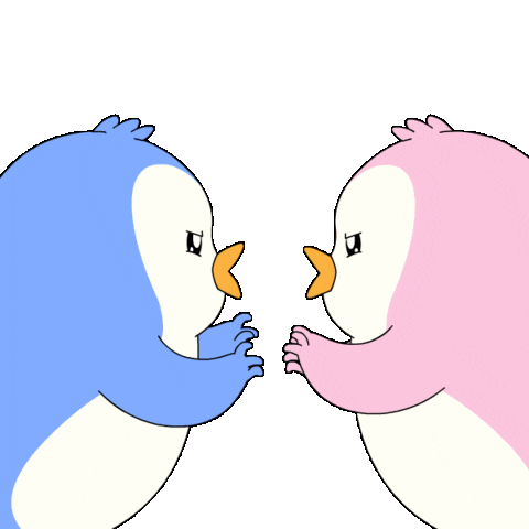 Fight Fighting Sticker by Pudgy Penguins