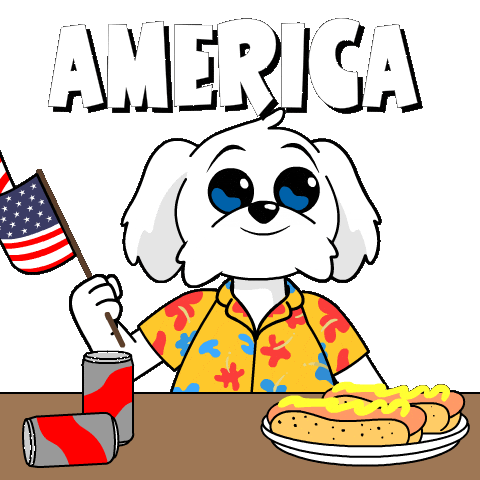 United States Usa Sticker by BoDoggos