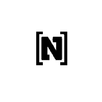 NETICS logo black n netics Sticker