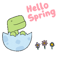 Good Morning Spring Sticker by Loof and Timmy