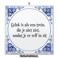 Moment Wijsheid Sticker by Tegelspreuken.nl