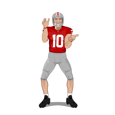 Lets Go Football GIF by SportsManias