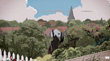 acorn-tv animation animated book acorn GIF